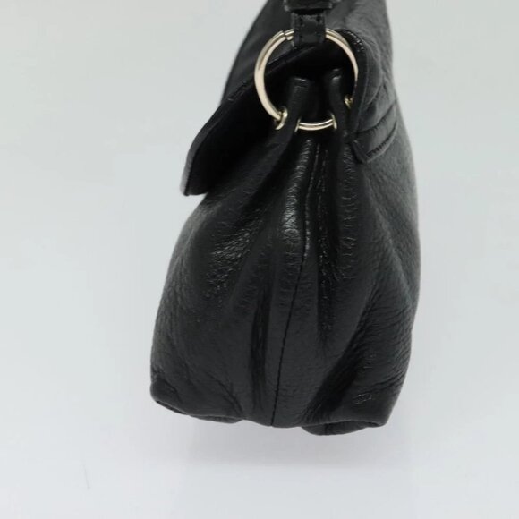 Chloe Elsie Hand Bag Leather 2way Black - Picture 4 of 14